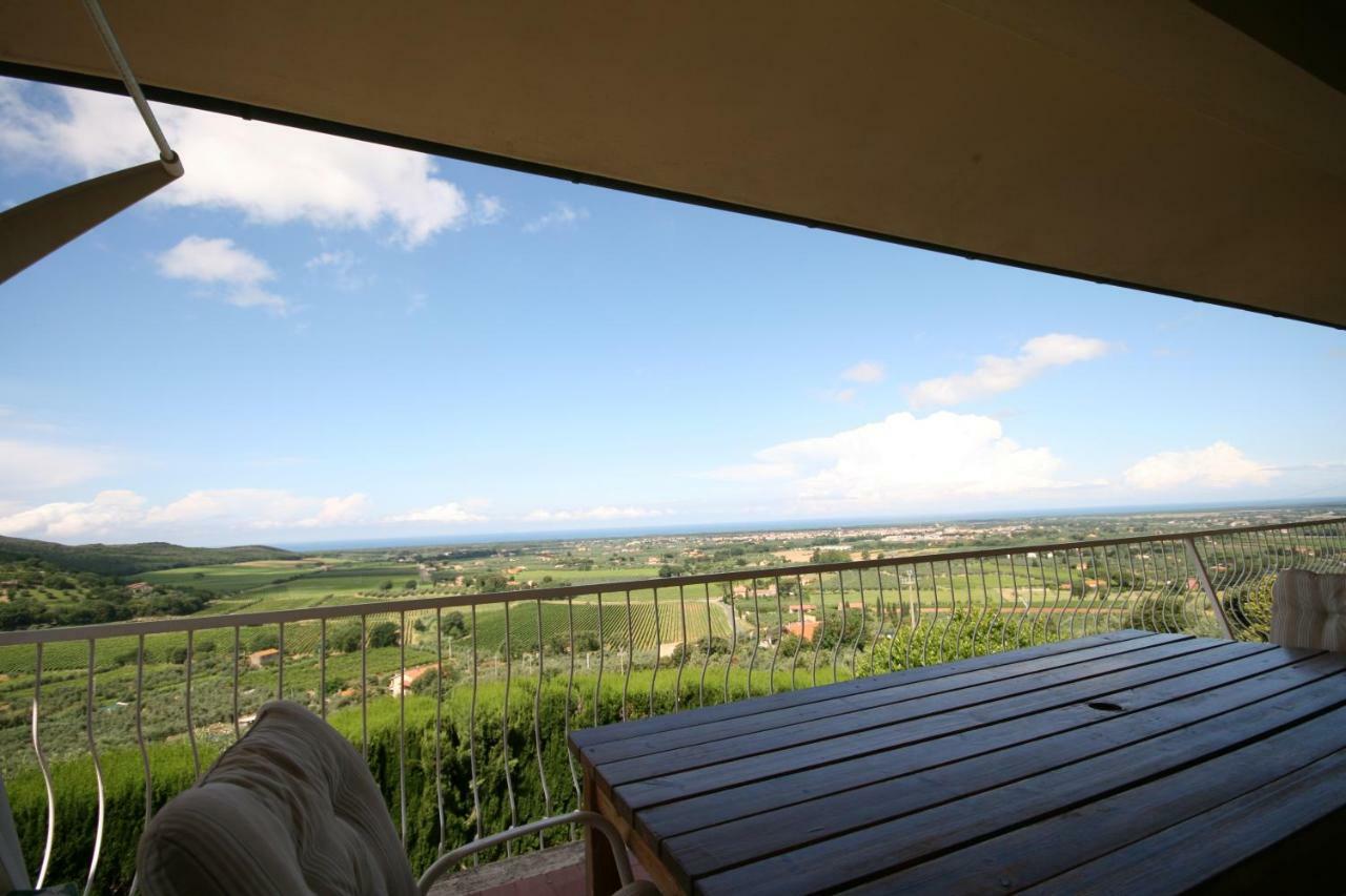 Terrazza Vista Mare Villa Castagneto Carducci Exterior photo