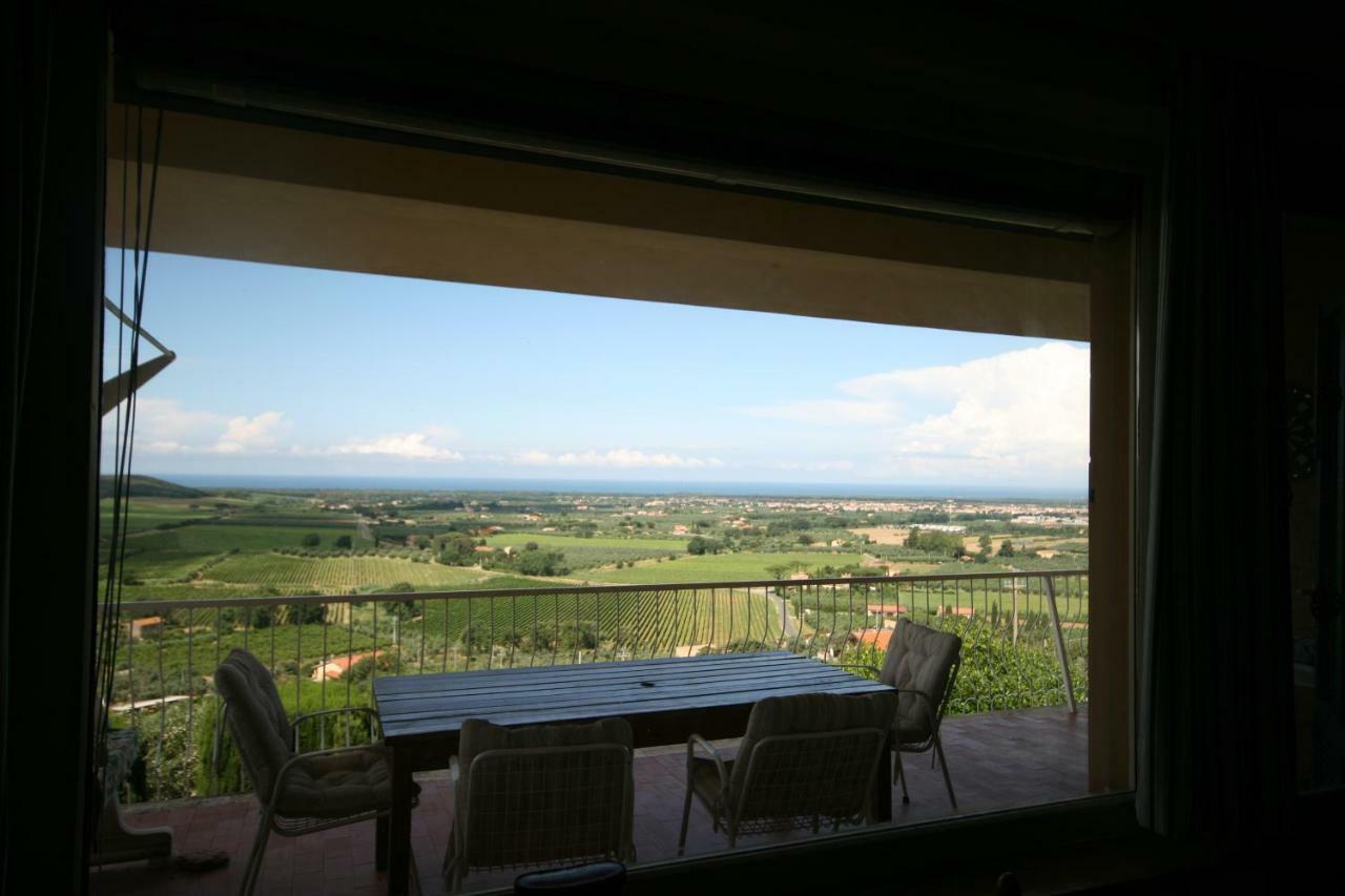 Terrazza Vista Mare Villa Castagneto Carducci Exterior photo
